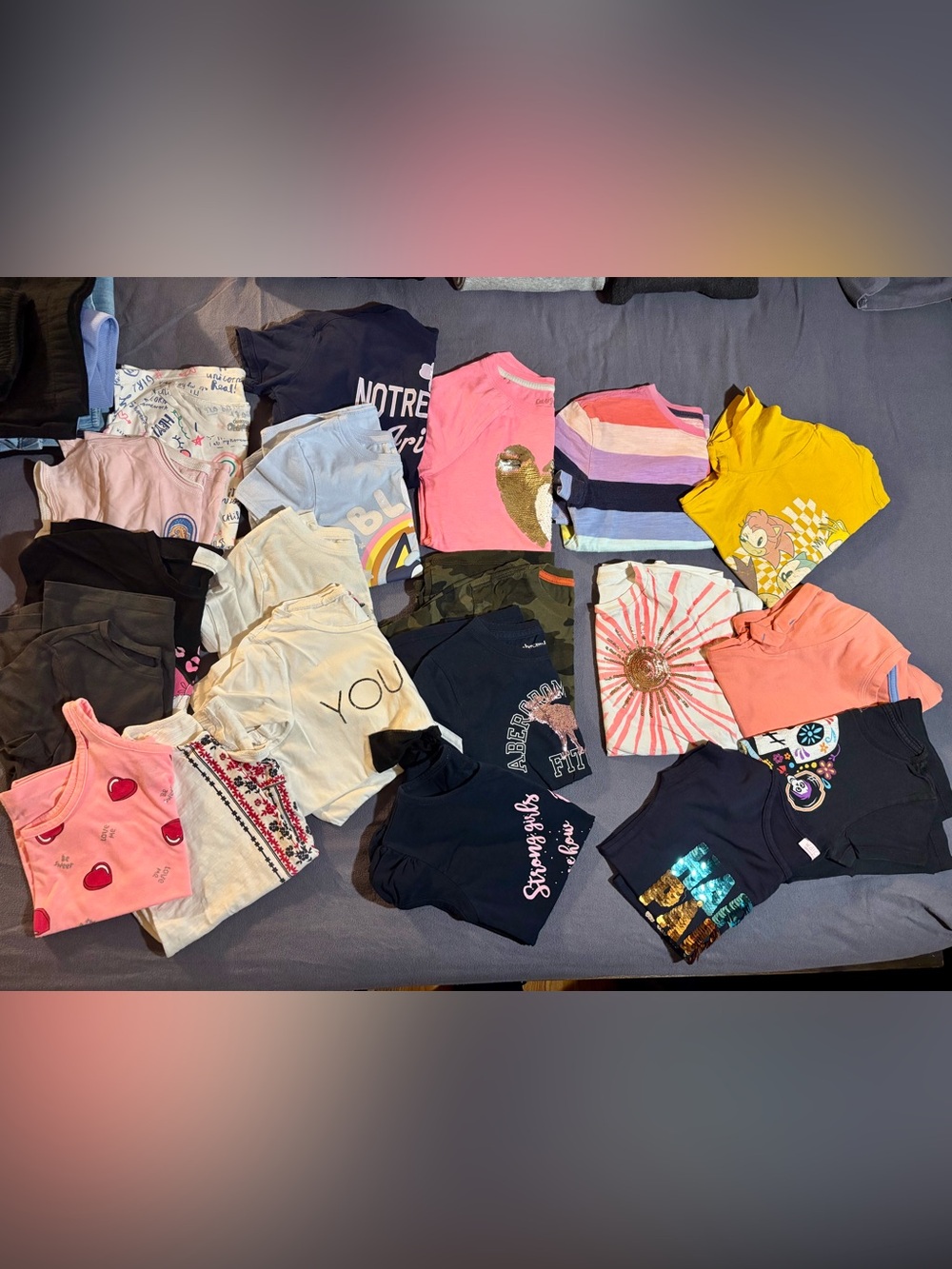 Bundle girl t-shirts 20 for $20